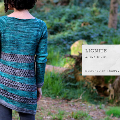 Lignite Sweater by Carol Feller - Knitting Pattern For Women in The Yarn Collective
