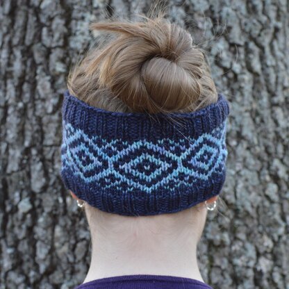 Smitten with Colorwork Headband