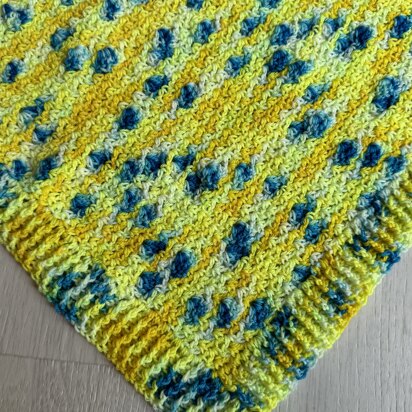 Sunkissed Blueberry Shawl or Scarf