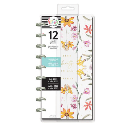 The Happy Planner Fresh Botanicals Skinny Classic 12 Month Planner
