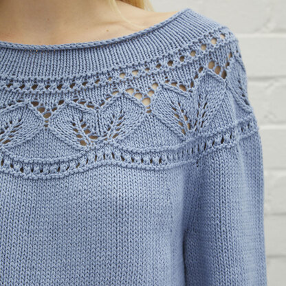 Katye - Knitting Pattern For Women in Debbie Bliss Piper | LoveCrafts