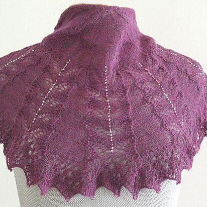 K849-Doodling in Lace Shawlette