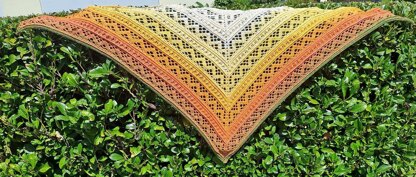 Triangular Scarf "Aglaia"