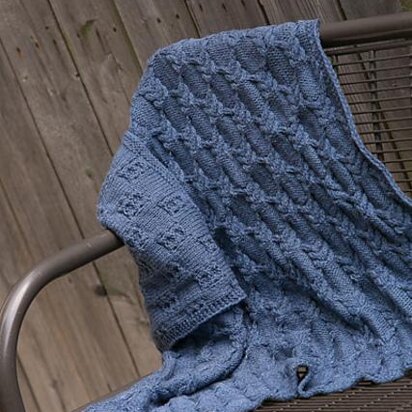 K810-Precious Little Cables Baby Blanket
