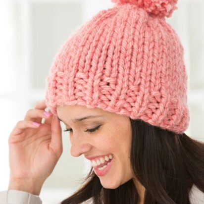 Create Some Charm Hat in Red Heart Grande - LW4405