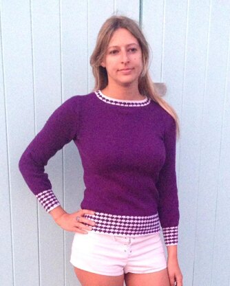 Purple Lightweight Sweater