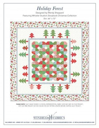 Windham Fabrics Holiday Forest - Downloadable PDF