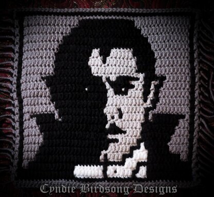 Classic Horror mosaic square - Count Dracula