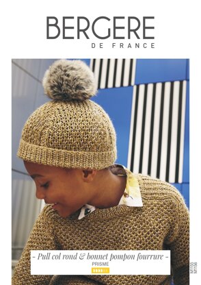 Boy Sweater and Hat in Bergere de France Prisme - M1155 - M1156 - Downloadable PDF