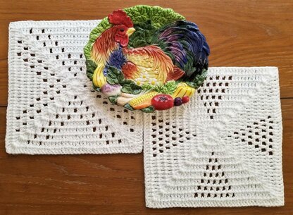 Study in Squares Table Runner