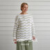 Wave Stitch Top - Knitting Pattern For Women in Debbie Bliss Dulcie by Debbie Bliss