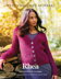 Rhea Ribbed Cardigan in Fable Brushed Aran - Downloadable PDF