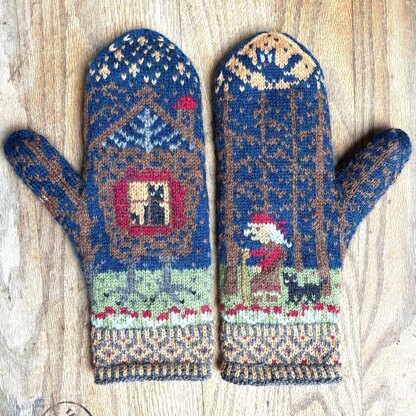 Enchanted Forest Mittens