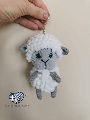 Keychain sheep (micro sheep)