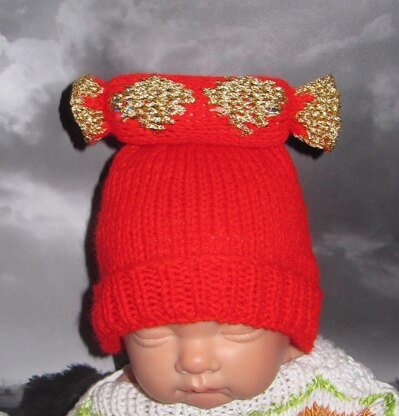 FREE Baby Christmas Cracker Beanie Hat