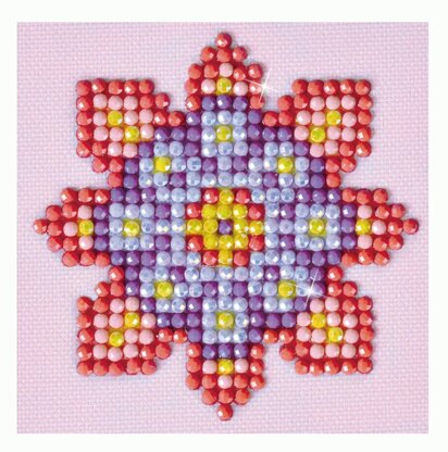 Diamond Dotz Flower Mandala 2 Diamond Painting Kit