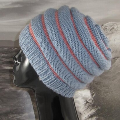 Stripe Beehive Hat