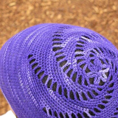 Clockwise Crochet Cap