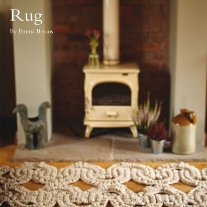 Rug in Rowan Big Wool