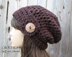 Crochet Slouchy Easy Hat