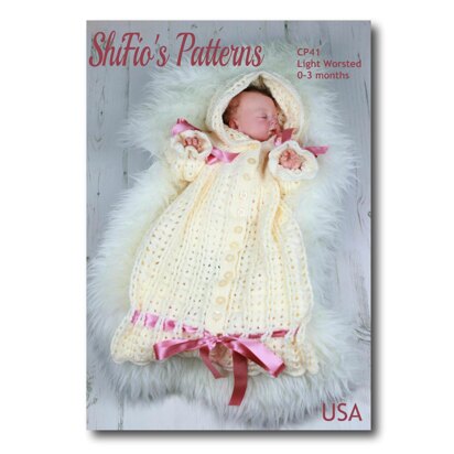 Crochet Pattern baby sleeping bag  #41