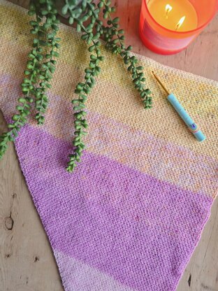 Magic Moss Stitch Shawl
