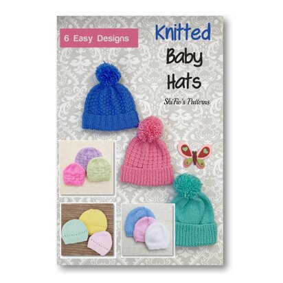 Knitted Baby Hats Book #678