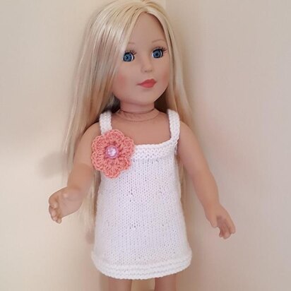 White Sundress for Doll