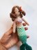 Mermaid amigurumi doll