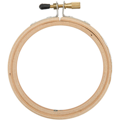 Frank A. Edmunds Wood Embroidery Hoop 3in w/ round edges