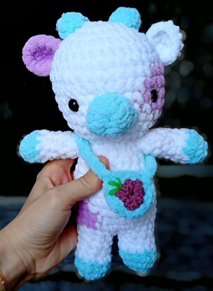 Cute Cow Crochet Pattern