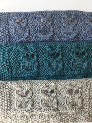 "Owls" Poncho