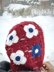 Flower Granny Squares Bonnet
