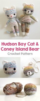 Hudson Bay Cat & Coney Island Bear