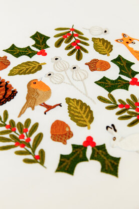 DMC Winter Embroidery Pattern - PAT1661 - Downloadable PDF