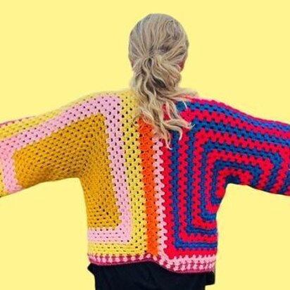 Hexagon Crochet Jumper