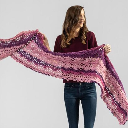 Scroll Lace Scarf