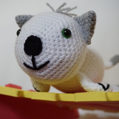Crochet Pattern Lucky Charm Cat!