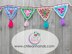 Mandala Inspired Candy Bunting