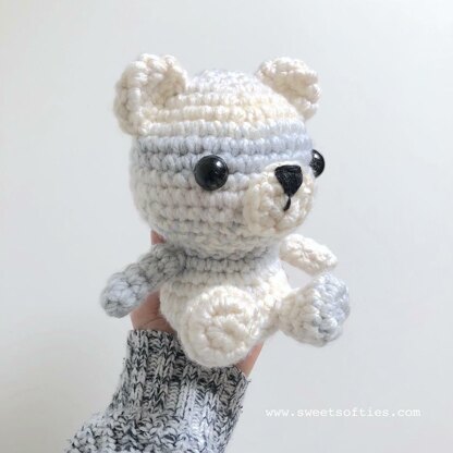 Peyton the Polar Bear Amigurumi Doll