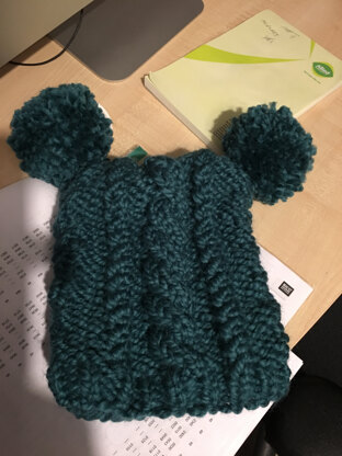 Elle's bobble hat