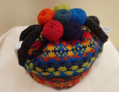 Winter Fair Isle Tea Cosy