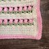 Mini Tulips in a Row Baby Blanket