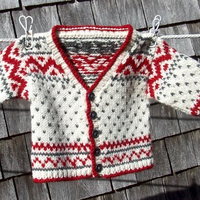 Nordic Baby Cardigan