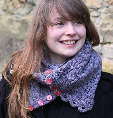 Gothic Lace Cowl Knitting pattern by Tin Can Knits | Knitting Patterns ...