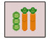 Peas and Carrots Kawaii - PDF Cross Stitch Pattern