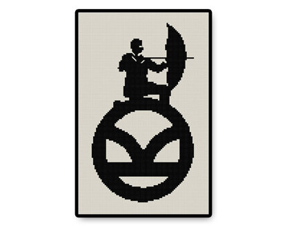 Kingsman Logo - PDF Cross Stitch Pattern