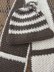 Hot Chocolate and Vanilla Swirl Hat and Scarf Set