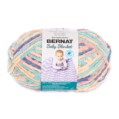 Bernat Baby Blanket - From the Middle: Part 1 