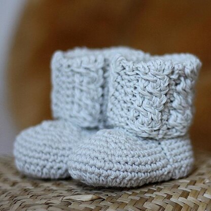 Baby Autumn Cable Boots